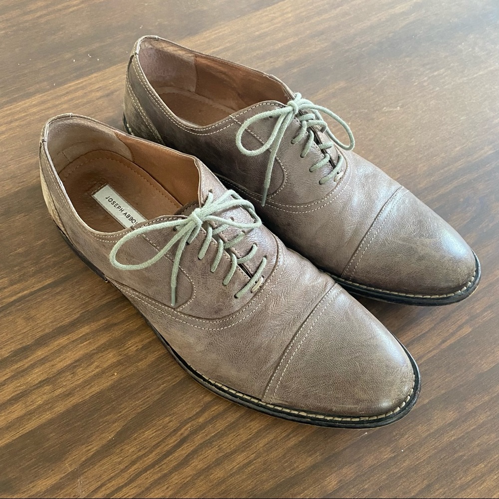 Joseph Abboud Mens Leather Dress Shoes Size 9